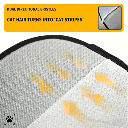 Electrostatic Pet Hair Remover Gloves - Dual-Sided Brush for Effective Cat and Dog Hair Removal from Furniture, Carpets, and Car Seats - Reusable Grooming Tool