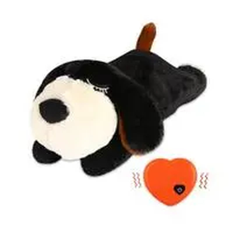 Heartbeat Plush Dog Toy for Calming and Sleep Support - Alleviates Separation Anxiety and Stress