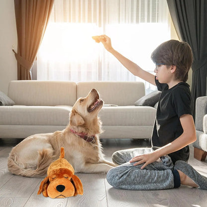 Heartbeat Plush Dog Toy for Calming and Sleep Support - Alleviates Separation Anxiety and Stress